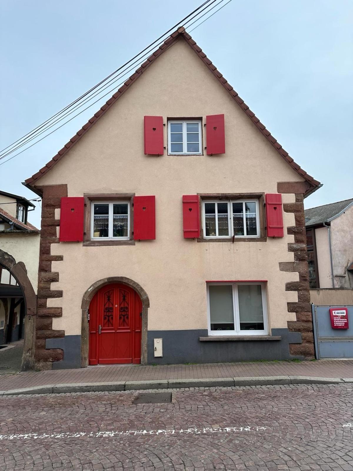 Апартаменты Bienvenue Au Coeur D Alsace-Centre Obernai -3 Etoiles - Экстерьер фото